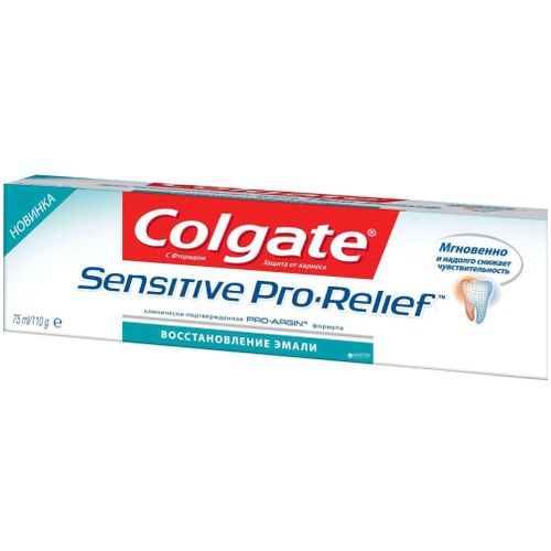 COLGATE ЗУБН ПАСТА SENSITIVE PRO-RELIEF ЗУБНАЯ ПАСТА ДЛЯ ЧУВСТВИТЕЛЬНЫХ ЗУБОВ 75 МЛ №1