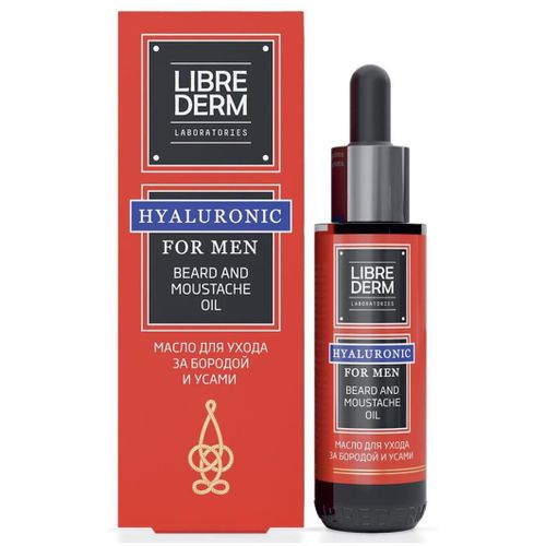 LIBREDERM FOR MEN ГИАЛУРОНОВОЕ МАСЛО Д/УХОДА ЗА БОРОДОЙ/УСАМИ МАСЛО ДЛЯ ВОЛОС  50 МЛ №1