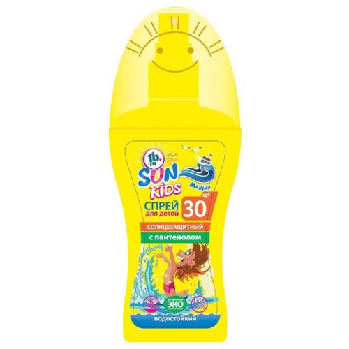 SUN MARINA KIDS СПРЕЙ Д/ТЕЛА SPF30+ ПАНТЕНОЛ КОСМЕТИЧЕСКИЙ СПРЕЙ 150 МЛ №1