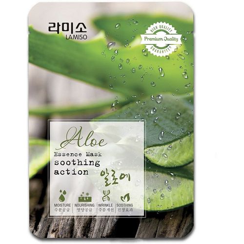 LA MISO SMOOTHING ACTION МАСКА ДЛЯ ЛИЦА С ЭКСТРАКТОМ АЛОЭ РАЗГЛАЖИВАЮЩАЯ МАСКА ДЛЯ ЛИЦА 23 Г №1