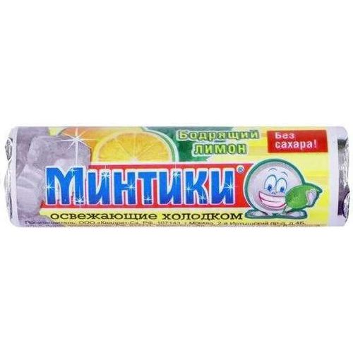 МИНТИКИ ОСВЕЖАЮЩИЕ ПАСТИЛКИ [ЛИМОН Б/С]    №10