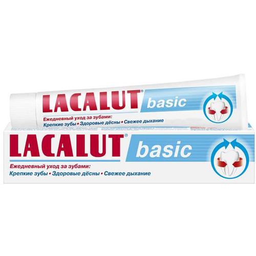 LACALUT ЗУБНАЯ ПАСТА BASIC ЗУБНАЯ ПАСТА ПРОФИЛАКТИКА КАРИЕСА 75 МЛ №1