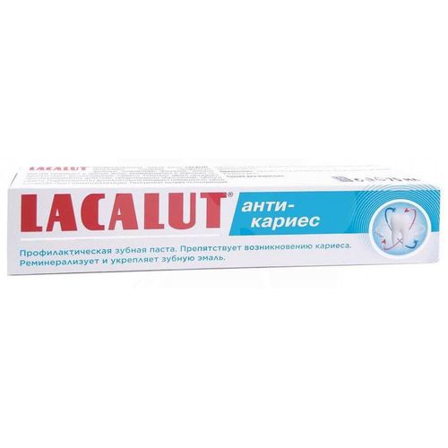 LACALUT З/ПАСТА АНТИ-КАРИЕС ЗУБНАЯ ПАСТА ПРОФИЛАКТИКА КАРИЕСА 75 МЛ №1