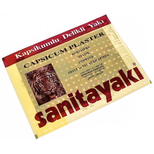SANITAYAKI ПЛАСТЫРЬ ПЕРЦОВЫЙ 12Х17 ММ ПЛАСТЫРЬ ПЕРЦОВЫЙ ПЕРФОРИРОВАННЫЙ   №1