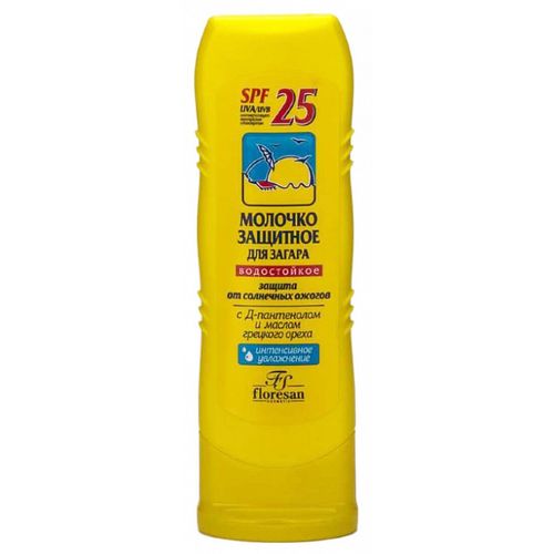 ФЛОРЕСАН СОЛН СЕРИЯ МОЛОЧКО ЗАЩИТНОЕ Д/ЗАГАРА SPF25 (Ф-108) КОСМЕТИЧЕСКОЕ МОЛОЧКО 125 МЛ №1