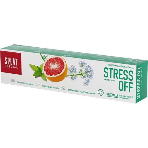 SPLAT SPECIAL З/ПАСТА STRESS OFF/АНТИСТРЕСС ЗУБНАЯ ПАСТА КОМПЛЕКСНАЯ 75 МЛ №1