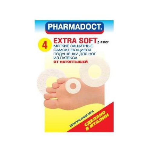 PL PHARMADOCT/ФАРМАДОКТ EXTRA SOFT ПЛАСТЫРИ ПОДУШЕЧКИ ОТ НАТОПТЫШЕЙ ПЛАСТЫРЬ    №4