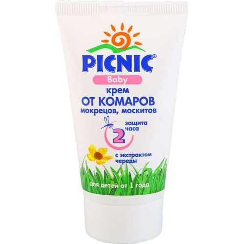 PICNIC BABY КРЕМ ОТ КОМАРОВ КРЕМ [РЕПЕЛЛЕНТНЫЙ] 40 МЛ №1