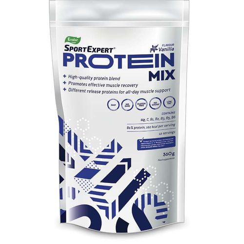 ЭВАЛАР SPORTEXPERT PROTEIN MIX (ПРОТЕИНОВЫЙ КОКТЕЙЛЬ) ВАНИЛЬ ПОРОШОК  360 Г №1