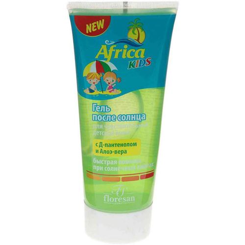 ФЛОРЕСАН AFRICA KIDS ГЕЛЬ ПОСЛЕ СОЛНЦА Д/ЧУВ КОЖИ АЛОЭ-ВЕРА/Д-ПАНТЕНОЛ (Ф-409) КОСМЕТИЧЕСКИЙ ГЕЛЬ 200 МЛ №1
