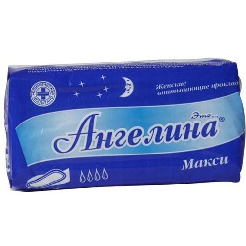 АНГЕЛИНА ПРОКЛАДКИ МАКСИ ПРОКЛАДКИ ЖЕНСКИЕ ГИГИЕНИЧЕСКИЕ MAXI №8