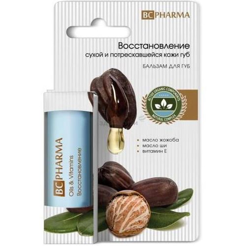 BC PHARMA БАЛЬЗАМ Д/ГУБ ВОССТАНОВЛЕНИЕ И ЗАЩИТА БАЛЬЗАМ ДЛЯ ГУБ 4,1 МЛ №1