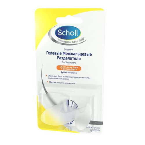 SCHOLL МЕЖПАЛЬЦЕВЫЙ РАЗДЕЛИТЕЛЬ ГЕЛЕВЫЙ РАЗДЕЛИТЕЛЬ МЕЖПАЛЬЦЕВЫЙ №3