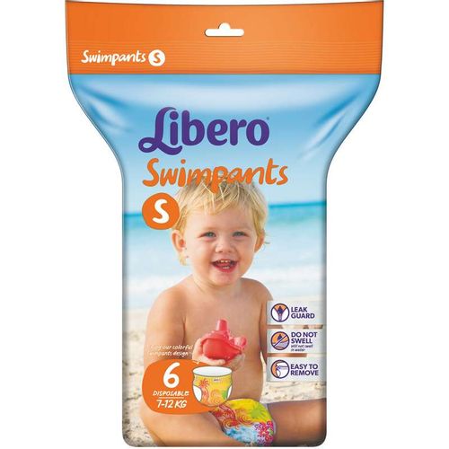 LIBERO SWIMPANTS ТРУСИКИ Д/ПЛАВАНИЯ S (7-12КГ) ПОДГУЗНИКИ ДЕТСКИЕ-ТРУСЫ №6