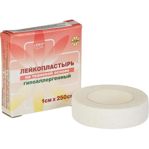 LEIKO ПЛАСТЫРЬ НА ТКАНЕВ ОСНОВЕ 1СМХ250СМ ПЛАСТЫРЬ НА ТКАНЕВОЙ ОСНОВЕ   №1