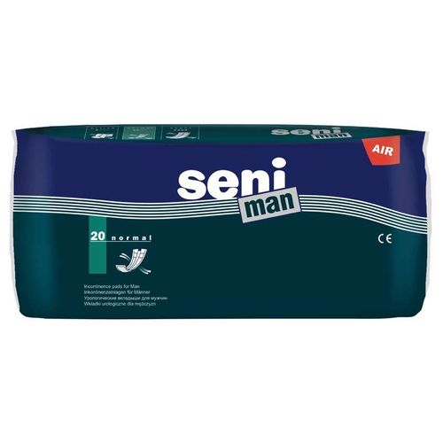 SENI MAN NORMAL ПРОКЛАДКИ/ВКЛАДЫШИ УРОЛОГИЧЕСКИЕ ДЛЯ МУЖЧИН ВКЛАДЫШИ ДЛЯ МУЖЧИН   №20