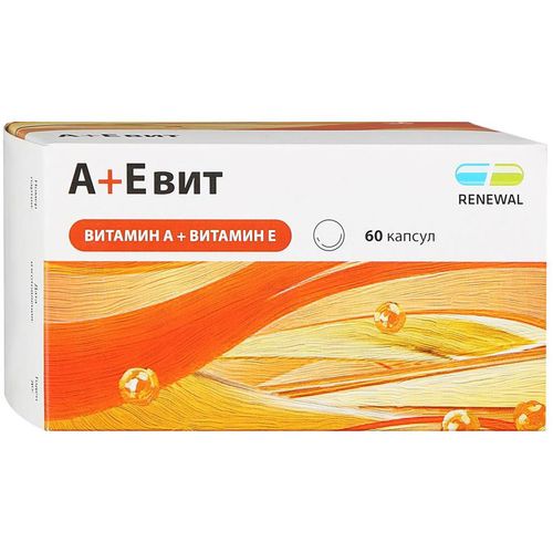 А+Е ВИТ RENEWAL КАПСУЛЫ 330 МГ №60