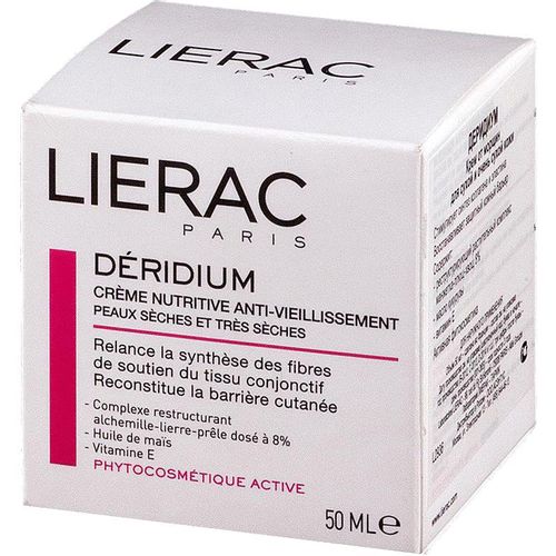 LIERAC DERIDIUM КРЕМ П/МОРЩИН Д/СУХОЙ КОЖИ ПИТАТЕЛЬНЫЙ КОСМЕТИЧЕСКИЙ КРЕМ  50 МЛ №1