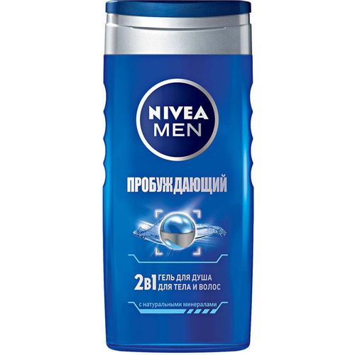NIVEA MEN ГЕЛЬ Д/ДУША КОСМЕТИЧЕСКИЙ ГЕЛЬ 250 МЛ №1
