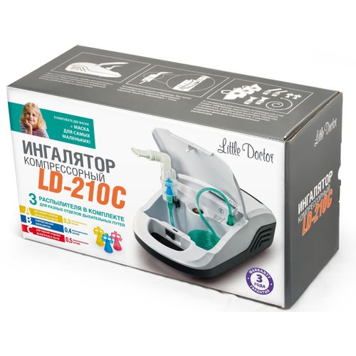 LITTLE DOCTOR ИНГАЛЯТОР LD-210C КОМПРЕСС ИНГАЛЯТОР КОМПРЕССОРНЫЙ   №1