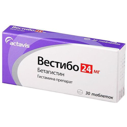 ВЕСТИБО ТАБЛЕТКИ 24 МГ   №30