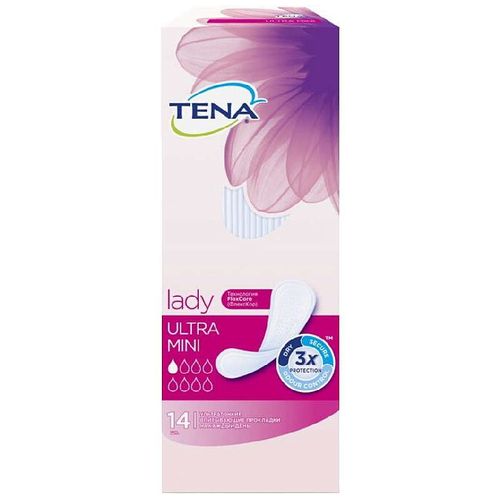 TENA LADY ULTRA MINI ПРОКЛАДКИ    №14