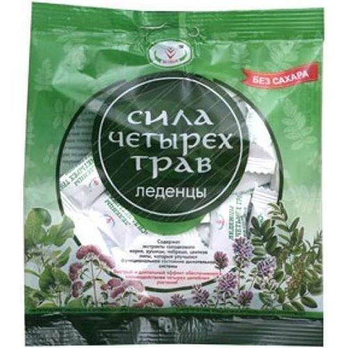 ЛЕДЕНЦЫ СИЛА ЧЕТЫРЕХ ТРАВ (ЛАКРИЧНЫЕ) ПАСТИЛКИ 30 Г №1