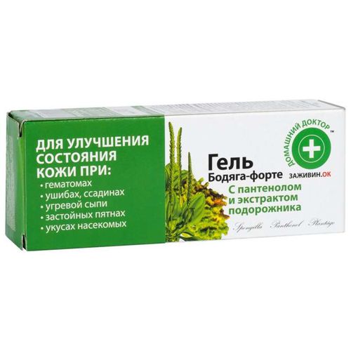 ДОМАШНИЙ ДОКТОР ГЕЛЬ Д/ТЕЛА БАДЯГА-ФОРТЕ КОСМЕТИЧЕСКИЙ ГЕЛЬ 75 МЛ №1