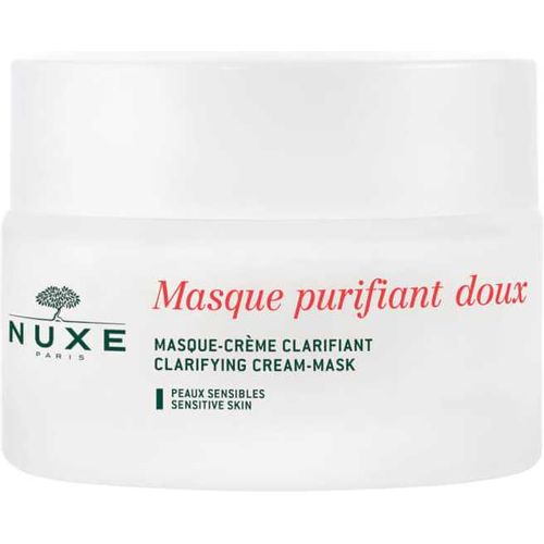 NUXE AUX PETALES DE ROSE КРЕМ-МАСКА ОЧИЩАЮЩАЯ НЕЖНАЯ С ЛЕПЕСТКАМИ РОЗ КОСМЕТИЧЕСКАЯ МАСКА  50 МЛ №1