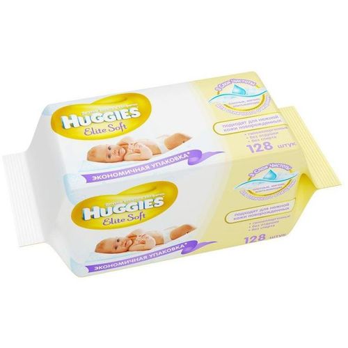 HUGGIES ELITE SOFT ВЛАЖНЫЕ САЛФЕТКИ ДЕТСКИЕ Б/ОТДУШЕК САЛФЕТКИ ВЛАЖНЫЕ ДЕТСКИЕ   №128
