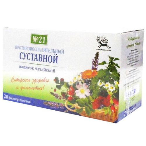 СУСТАВНОЙ АЛТАЙСКИЙ №21 ФИТОЧАЙ 1,5 Г   №20