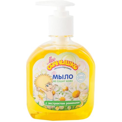 МОЕ СОЛНЫШКО МЫЛО ЖИДКОЕ РОМАШКА МЫЛО ЖИДКОЕ ДЕТСКОЕ 300 МЛ №1