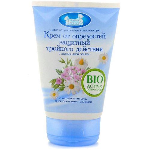 НАША МАМА КРЕМ ЗАЩИТНЫЙ ОТ ОПРЕЛОСТЕЙ ТРОЙНОГО ДЕЙСТВИЯ КОСМЕТИЧЕСКИЙ КРЕМ 100 МЛ №1