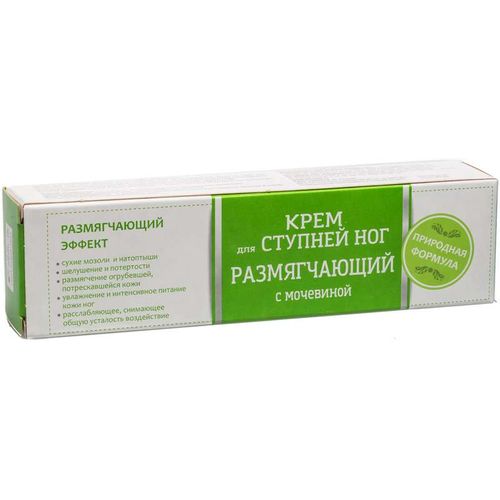 ПРИРОДНАЯ ФОРМУЛА КРЕМ Д/НОГ С МОЧЕВИНОЙ РАЗМЯГЧАЮЩИЙ КРЕМ ДЛЯ НОГ 40 МЛ №1