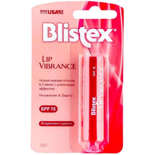 BLISTEX БАЛЬЗАМ Д/ГУБ LIP VIBRANCE SPF 15 БАЛЬЗАМ ДЛЯ ГУБ 3,69 Г №1