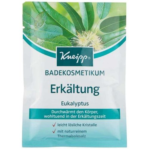 KNEIPP КРИСТАЛЛЫ ДЛЯ ВАНН С ЭВКАЛИПТОМ ПРИ ХОЛОДНОЙ ПОГОДЕ СРЕДСТВО ДЛЯ ВАНН 60 Г №1