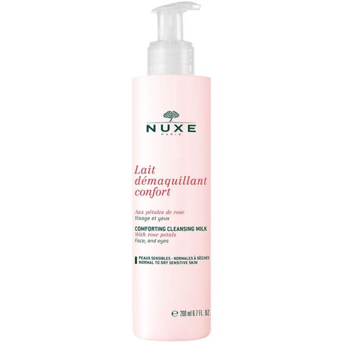 NUXE AUX PETALES DE ROSE МОЛОЧКО-КОМФОРТ ОЧИЩАЮЩЕЕ С ЛЕПЕСТКАМИ РОЗ КОСМЕТИЧЕСКОЕ МОЛОЧКО  200 МЛ №1