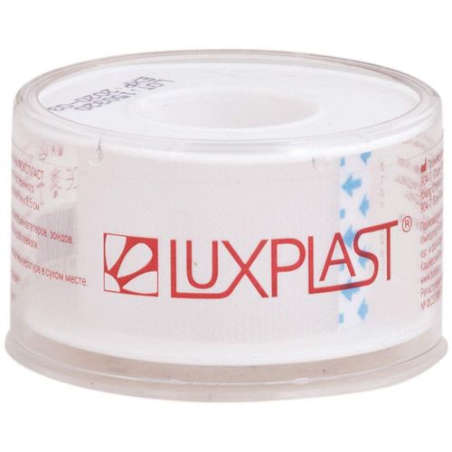 LUXPLAST ПЛАСТ.ФИКСИР.НА ПОЛИМЕР.ОСН.ПРОЗРАЧ.5М*2,5СМ ПЛАСТЫРЬ НА ПОЛИМЕРНОЙ ОСНОВЕ   №1