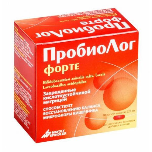 ПРОБИОЛОГ ФОРТЕ КАПСУЛЫ 227 МГ №30