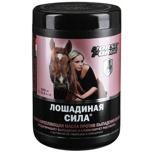 ЛОШАДИНАЯ СИЛА МАСКА П/ВЫПАД ВОЛОС УЛЬТРА УКРЕП ГИБИСКУС/СЕРИЦИН МАСКА ДЛЯ ВОЛОС 1000 МЛ №1