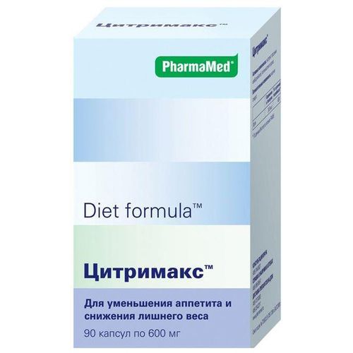 ДИЕТ ФОРМУЛА "ЦИТРИМАКС" КАПСУЛЫ    №90