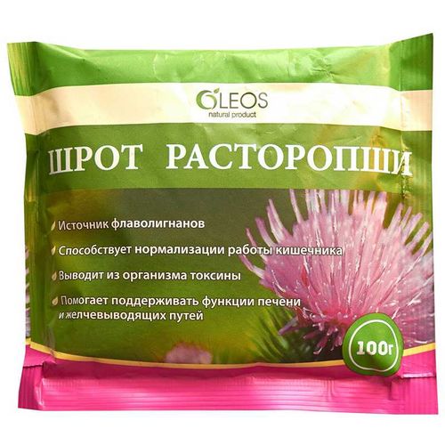 OLEOS ШРОТ РАСТОРОПШИ ШРОТ 100 Г №1