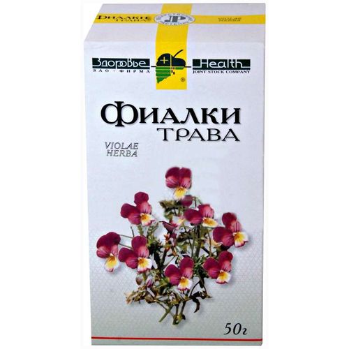 ФИАЛКИ ТРАВА ЛЕКАРСТВЕННОЕ РАСТИТЕЛЬНОЕ СЫРЬЕ 50 Г №1