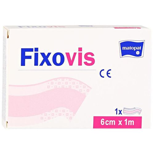 MATOPAT FIXOVIS ПЛАСТЫРЬ ТКАНЕВЫЙ 1.0 М X 6.0 СМ ПЛАСТЫРЬ НА ТКАНЕВОЙ ОСНОВЕ   №1
