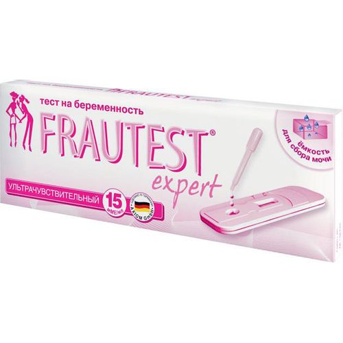 FRAUTEST COMFORT ТЕСТ НА БЕРЕМЕННОСТЬ ТЕСТ НА БЕРЕМЕННОСТЬ №1