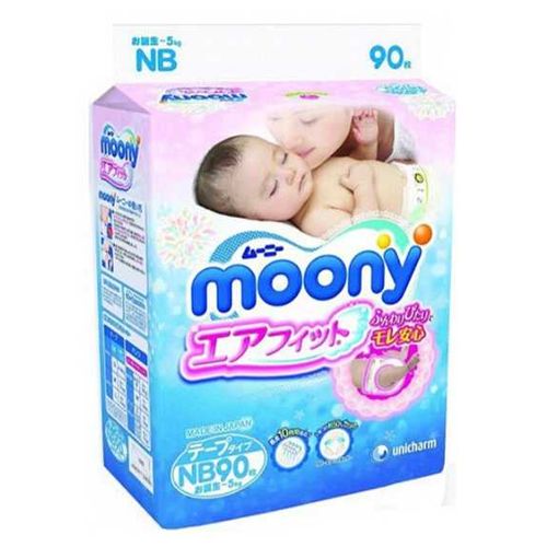 MOONY ПОДГУЗНИКИ NB (0-5КГ) ПОДГУЗНИКИ ДЕТСКИЕ №90