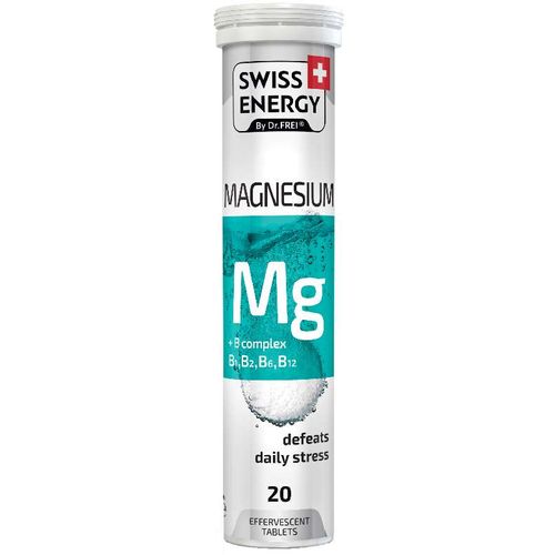 SWISS ENERGY МАГНЕЗИУМ+В КОМПЛЕКС ТАБЛЕТКИ ШИПУЧИЕ    №20