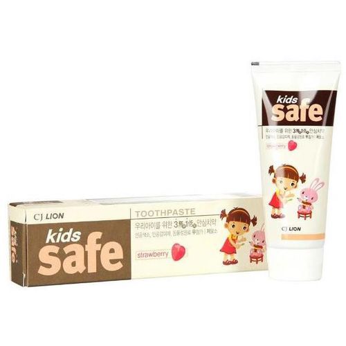 LION KIDS SAFE ЗУБНАЯ ПАСТА ДЕТСКАЯ СО ВКУСОМ КЛУБНИКИ 3-12 ЛЕТ ЗУБНАЯ ПАСТА ДЕТСКАЯ 90 Г №1