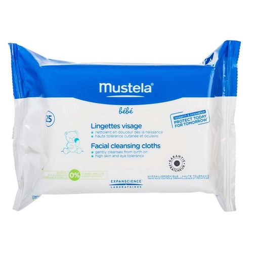 MUSTELA BEBE САЛФЕТКИ ОЧИЩАЮЩИЕ САЛФЕТКИ ВЛАЖНЫЕ ДЕТСКИЕ    №25