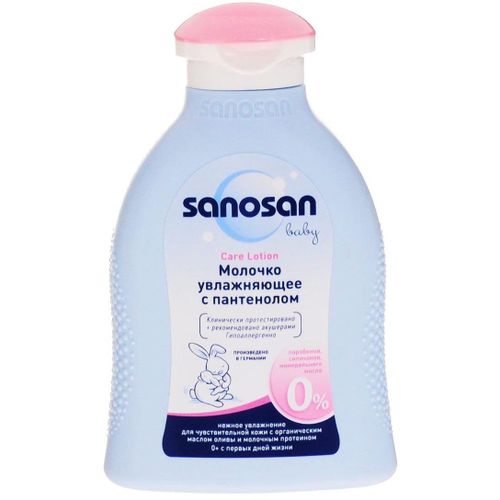 SANOSAN МОЛОЧКО Д/ТЕЛА УВЛАЖНЯЮЩЕЕ С ПАНТЕНОЛОМ МОЛОЧКО ДЛЯ ТЕЛА 500 МЛ №1